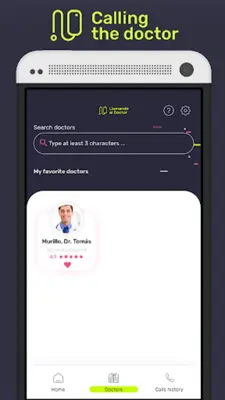 Calling the Doctor android App screenshot 1